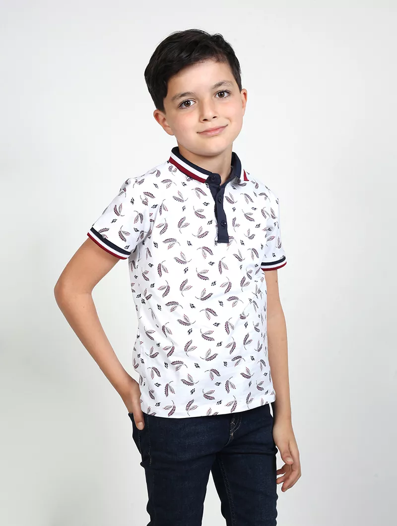 Polo imprimé